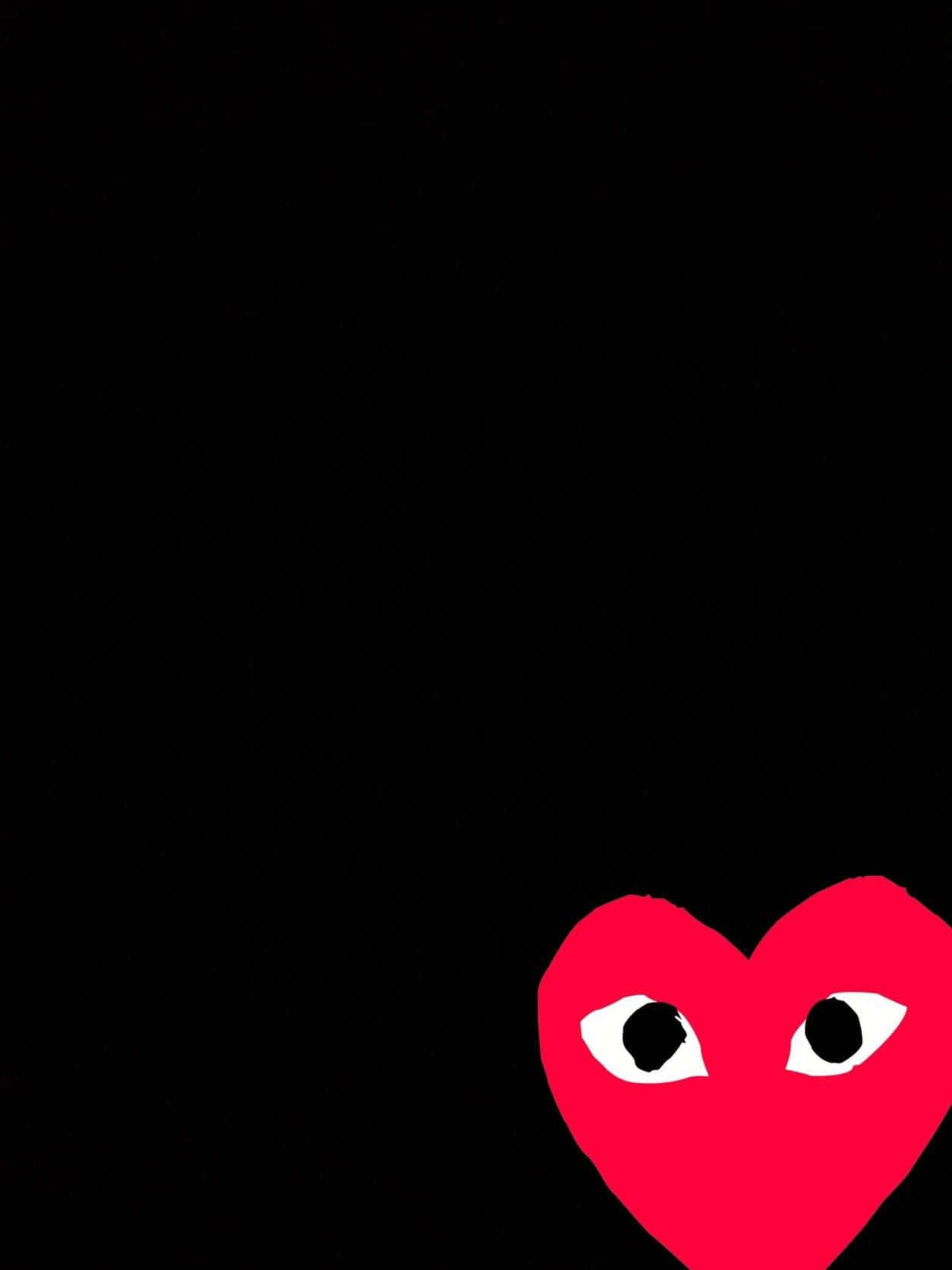 Cdg Play Corner Heart Background