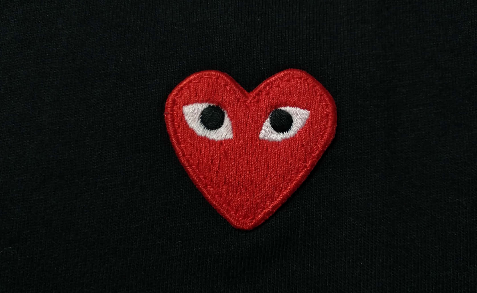Cdg Play Embroidered Logo