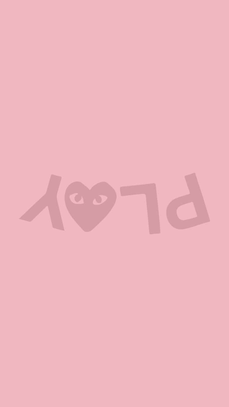 Cdg Play Upside Down Background