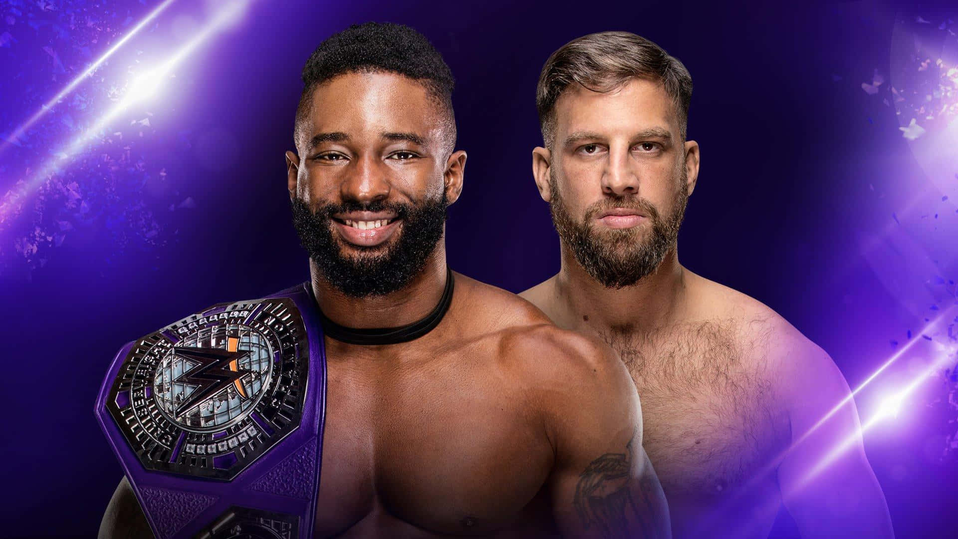 Cedric Alexander Versus Drew Gulak Wwe Poster Background