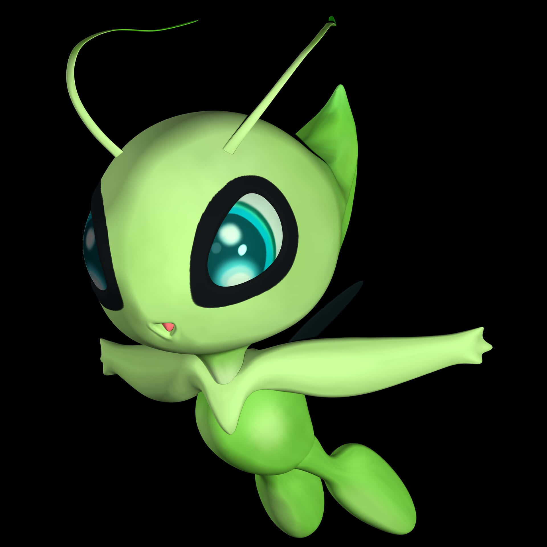Celebi Pokemon Character