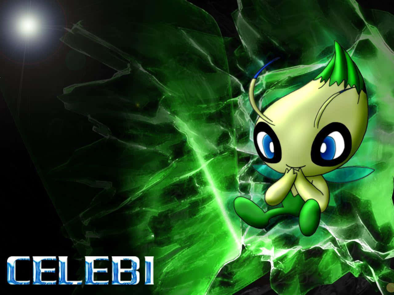 Celebi Pokemon Time Travel Background Background
