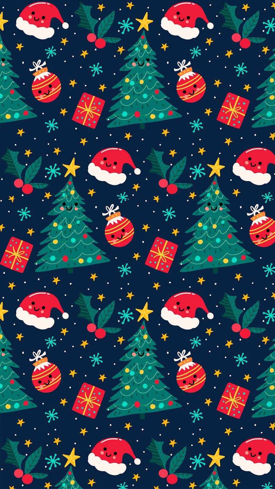 Celebrate A Cozy And Cute Christmas This Season! Background