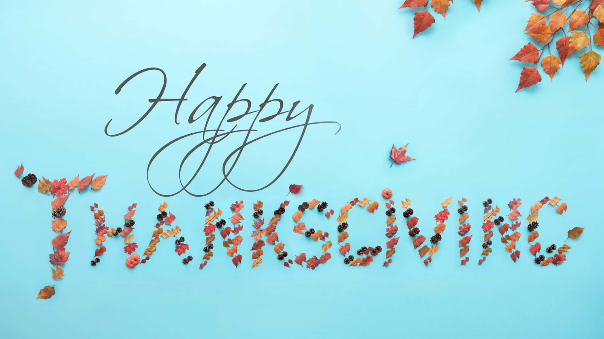 Celebrate A Grateful Thanksgiving Background