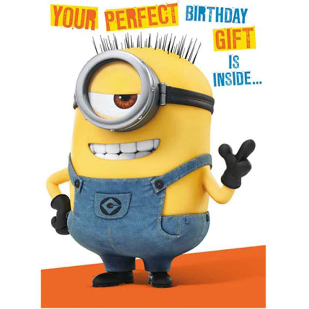 Celebrate A Minion Birthday! Background