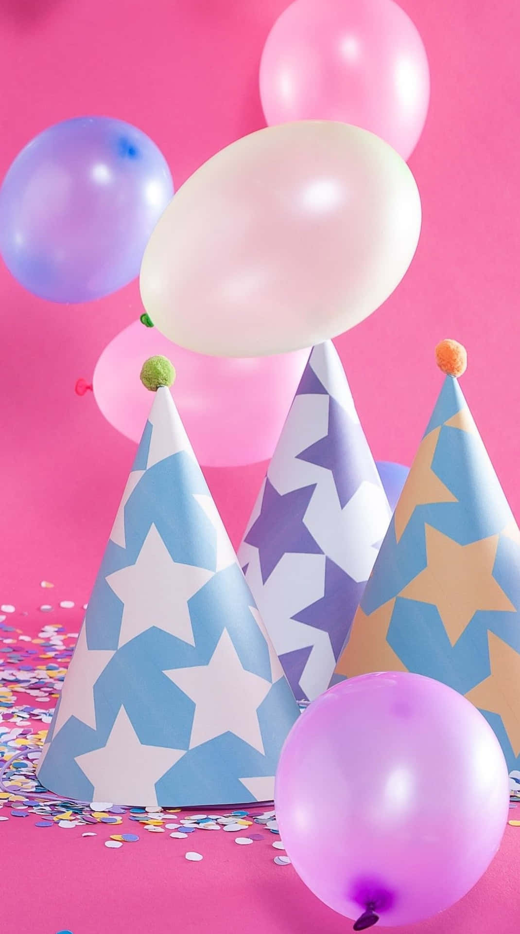 Celebrate A Special Day With A Pink Birthday Background