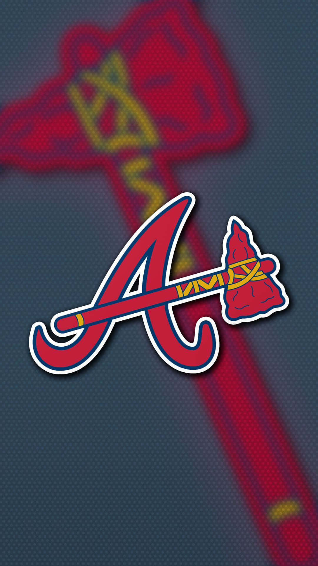 Celebrate Atlanta's Baseball Tradition With The Braves Iphone Background