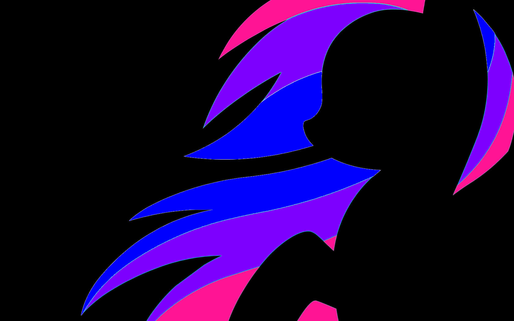 Celebrate Being Bi-sexual With The Beautiful Bi-pride Flag! Background