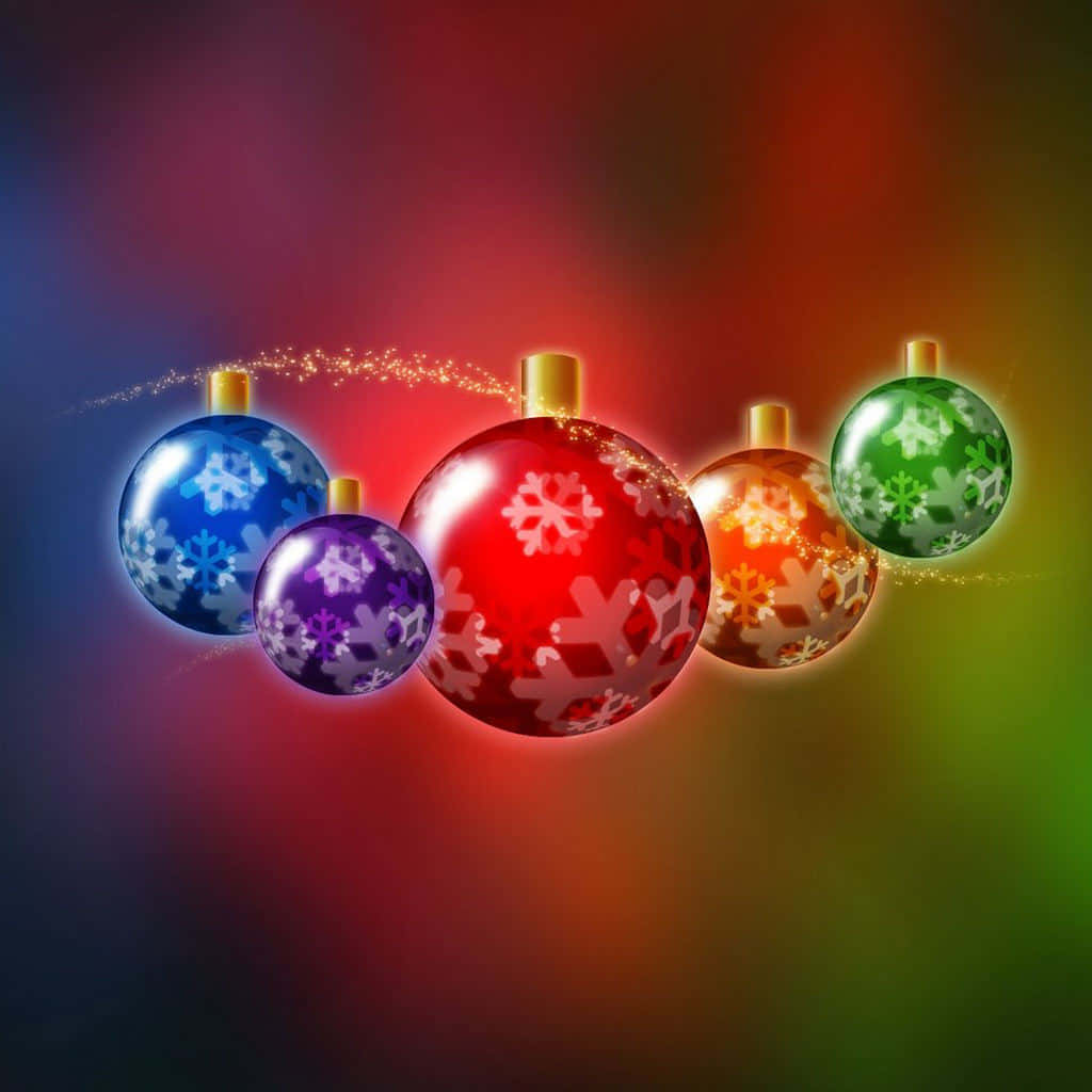 Celebrate Christmas With An Ipad Background