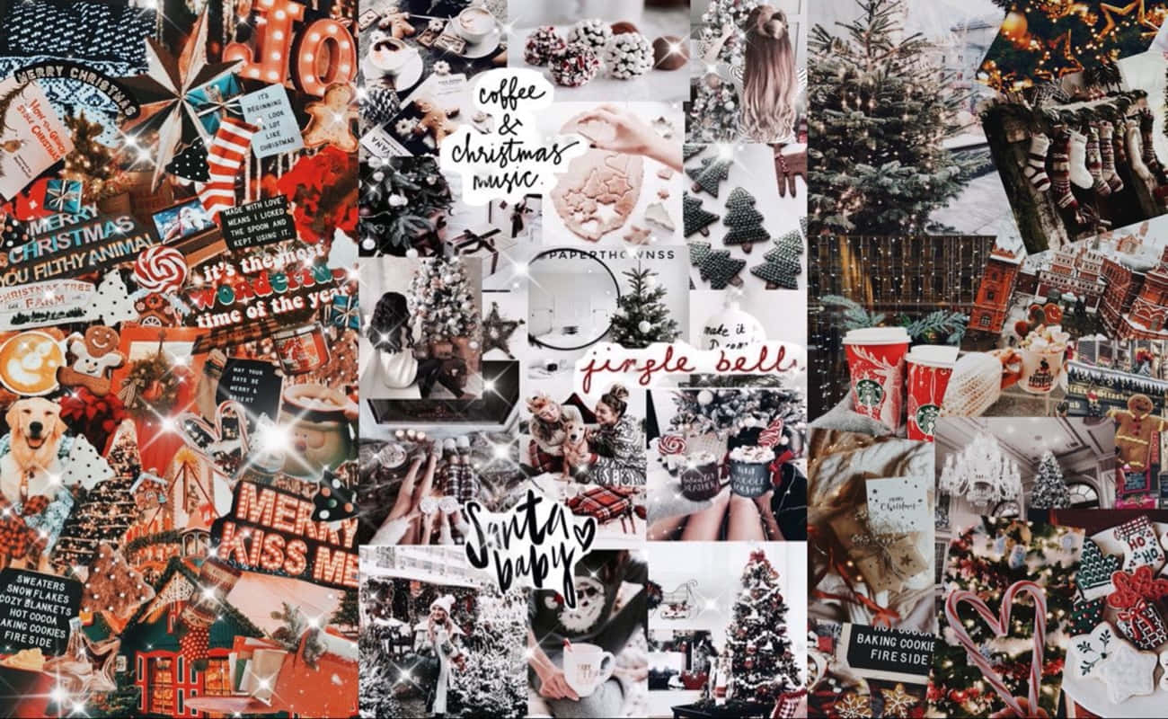 Celebrate Christmas With Some Holiday Pictures On Your Laptop! Background