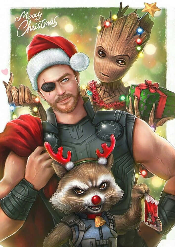 Celebrate Christmas With Your Favorite Marvel Super Heroes