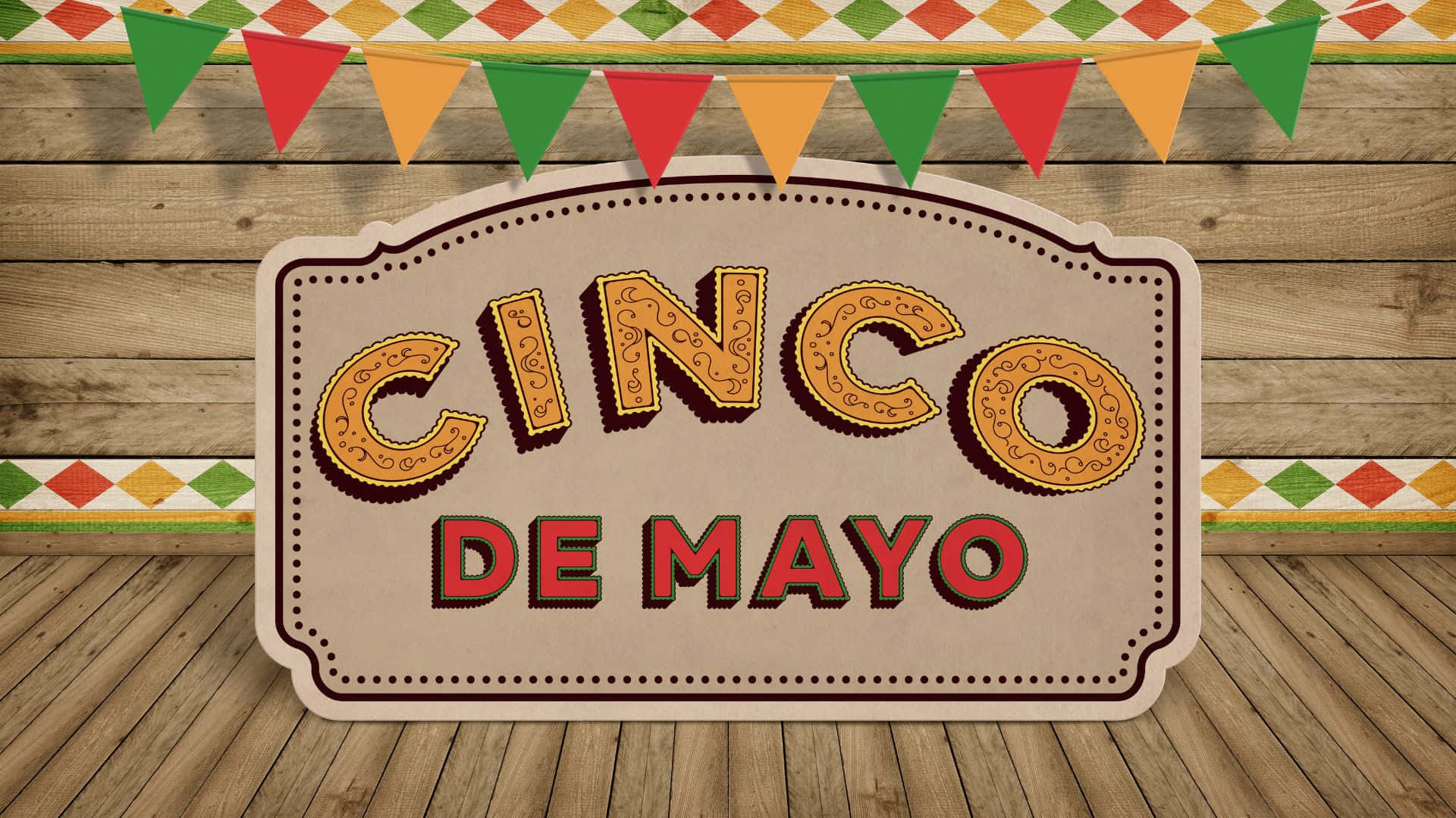 Celebrate Cinco De Mayo With A Fiesta Background