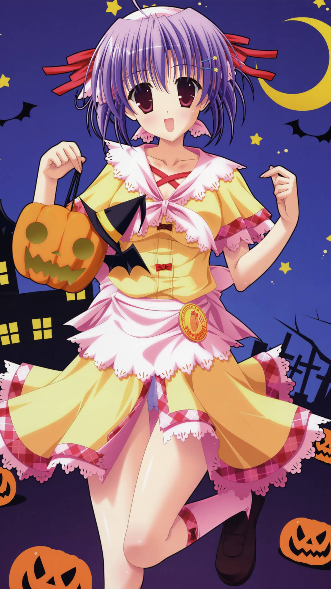 Celebrate Creativity With A Touch Of Spooky For Anime Halloween Background