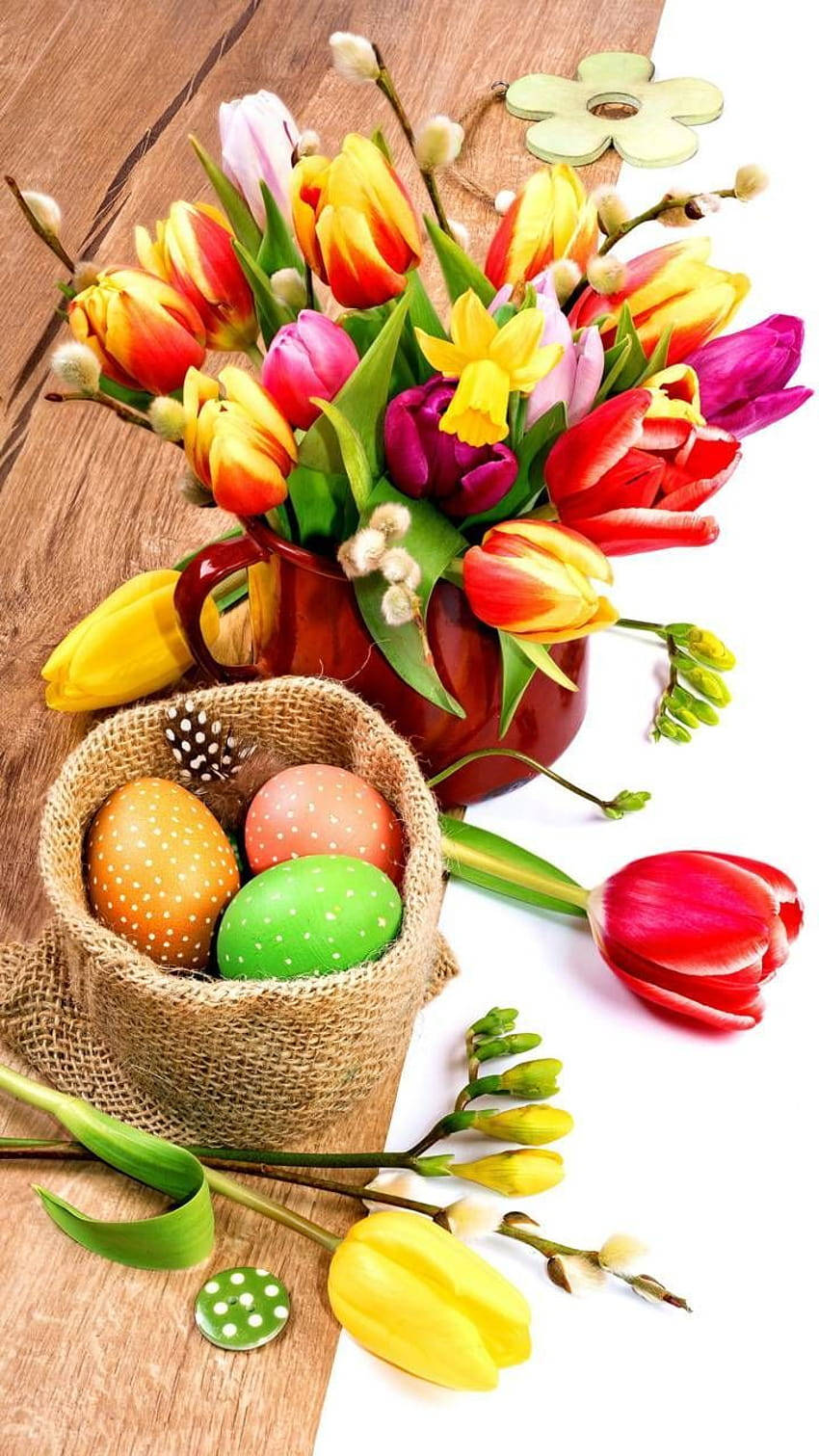 Celebrate Easter In Style Background