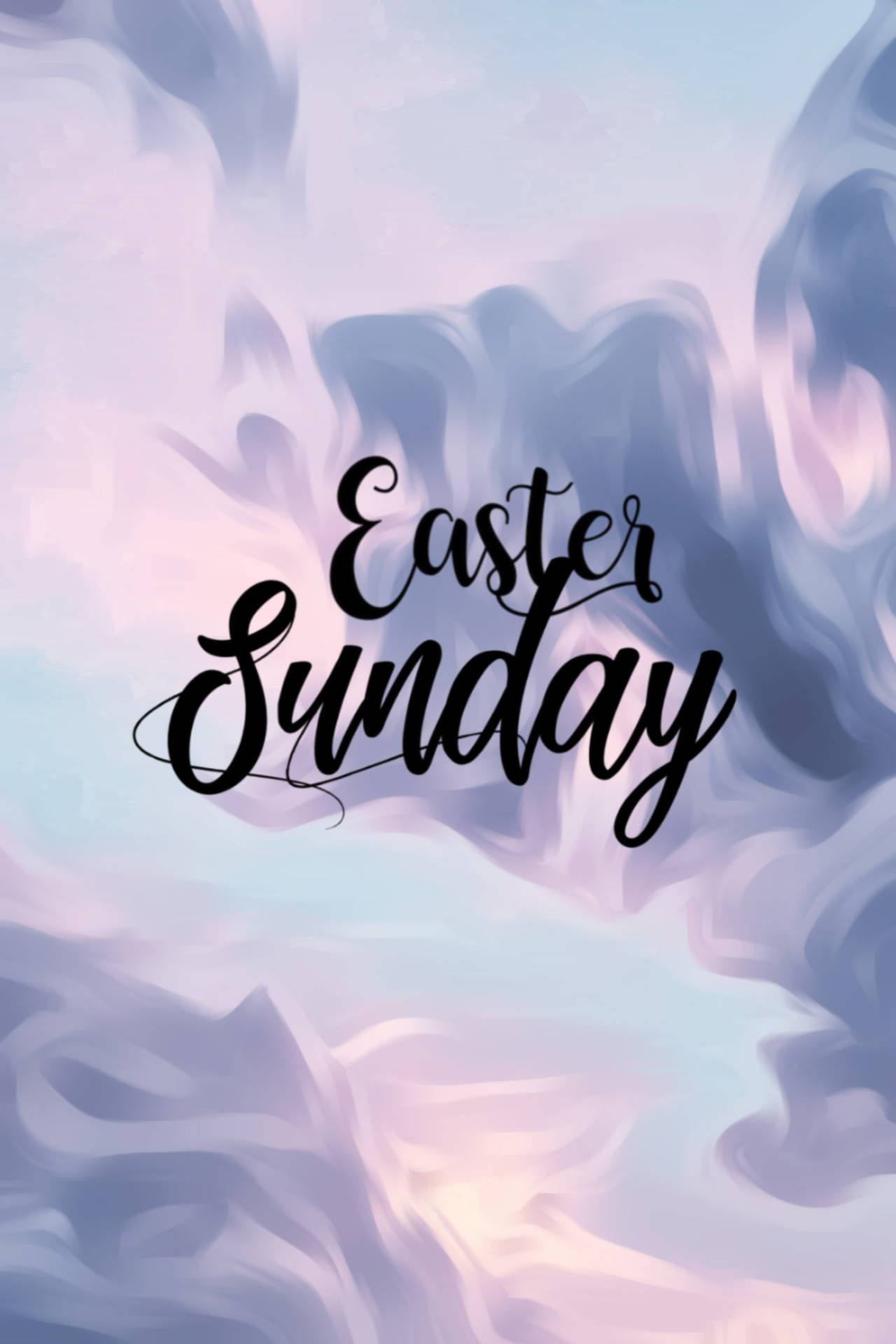 Celebrate Easter With A Colorful, Flower-filled Aesthetic Background