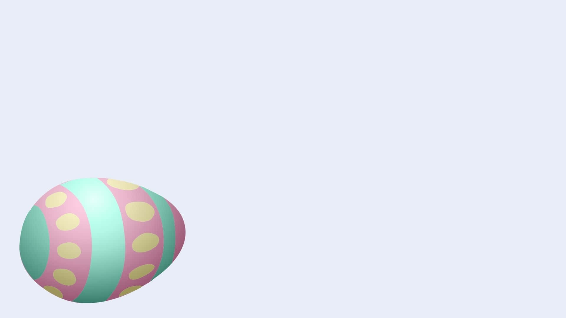 Celebrate Easter With A Traditional Easter Egg Background