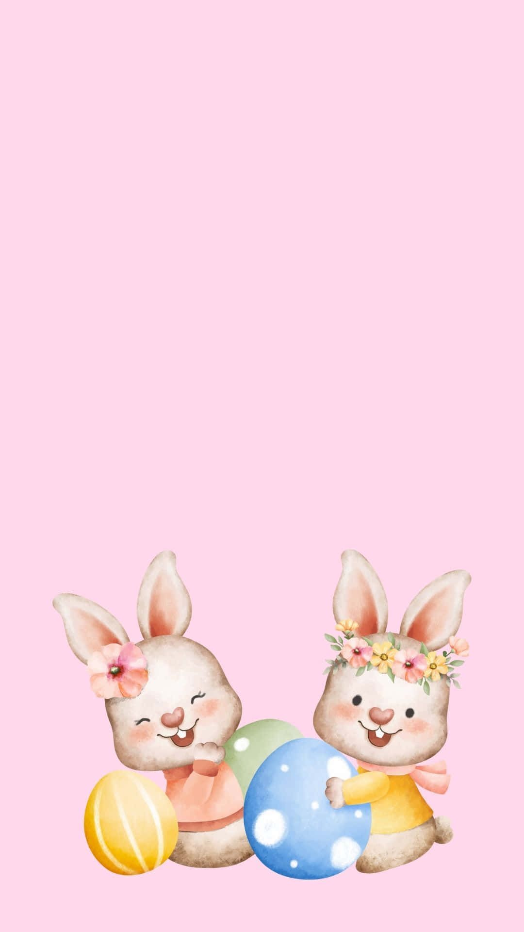 Celebrate Easter With The Easter Bunny! Background