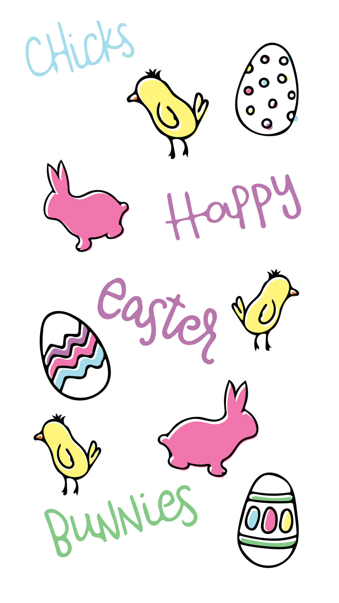 Celebrate Easter With This Adorable Cute Easter Iphone Case Background