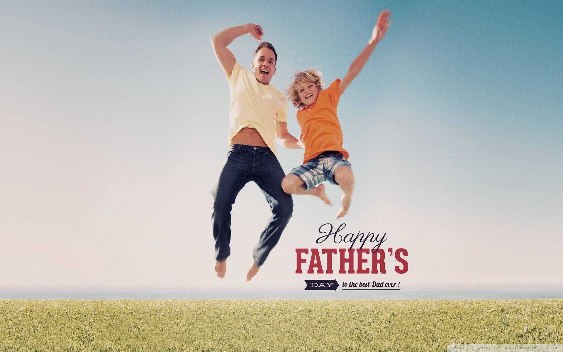 Celebrate Father's Day In The Warm Sun! Background