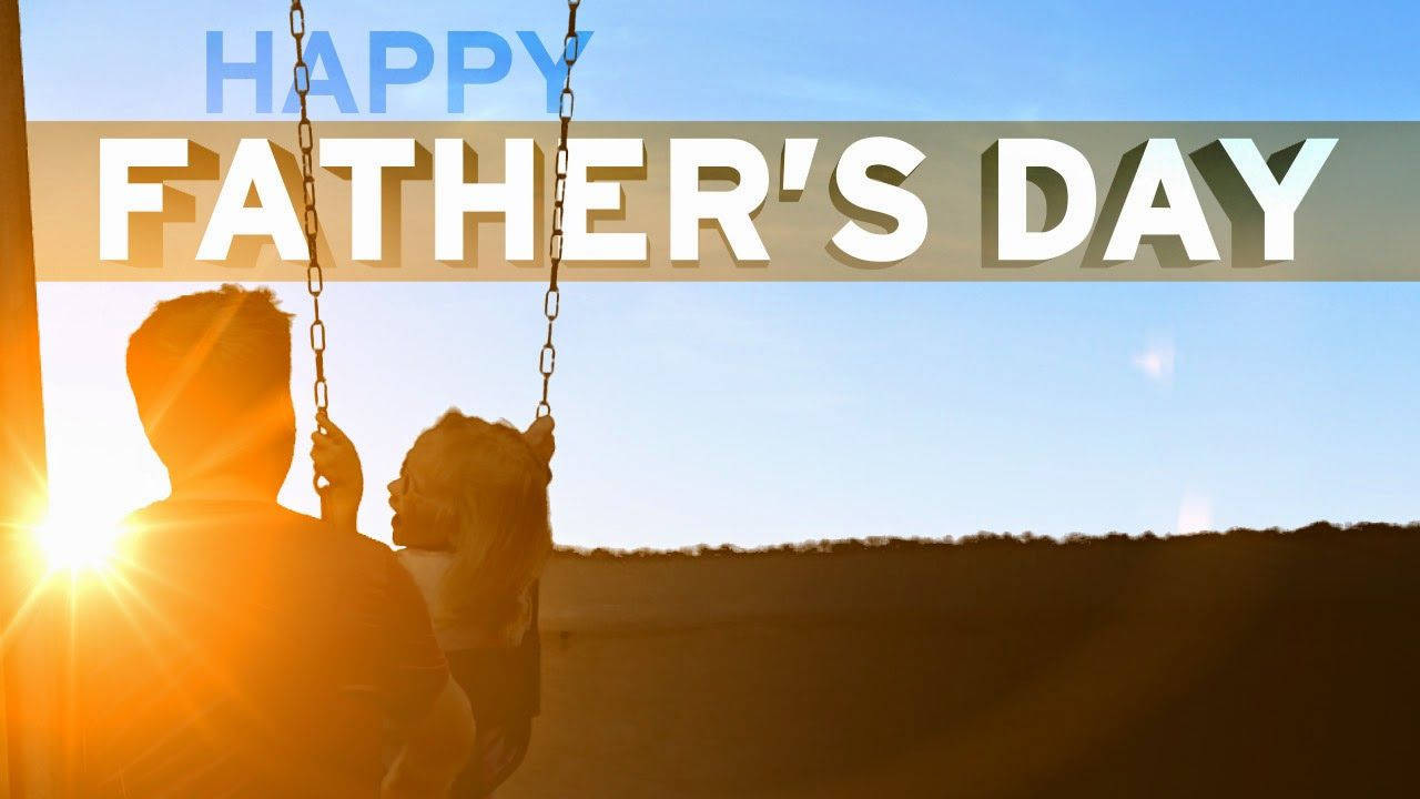 Celebrate Father's Day With A Swinging Adventure Background
