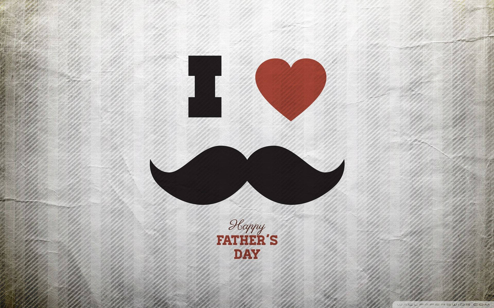 Celebrate Father's Day With Mustache Pride Background