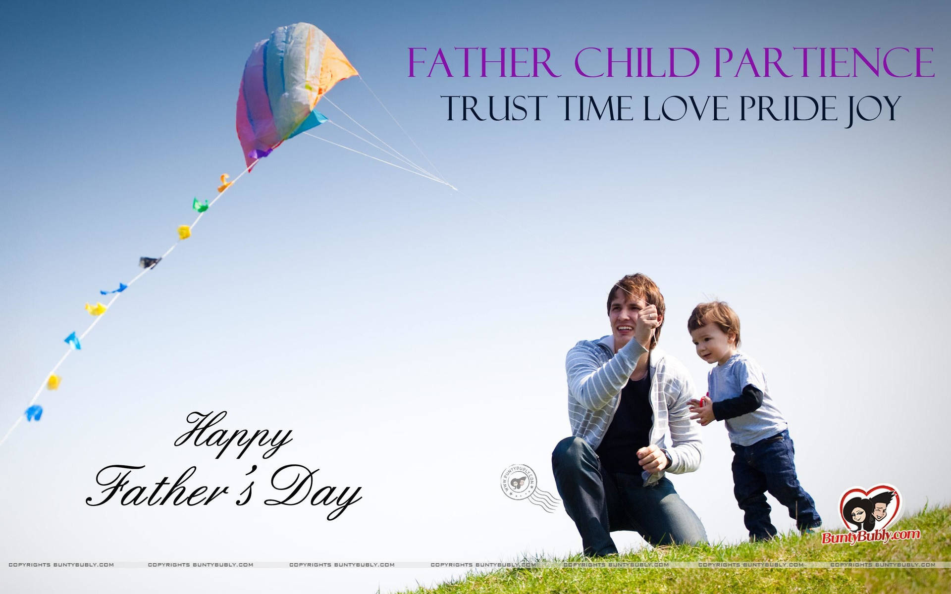 Celebrate Fathers Day With A Fun Outdoor Activity Background