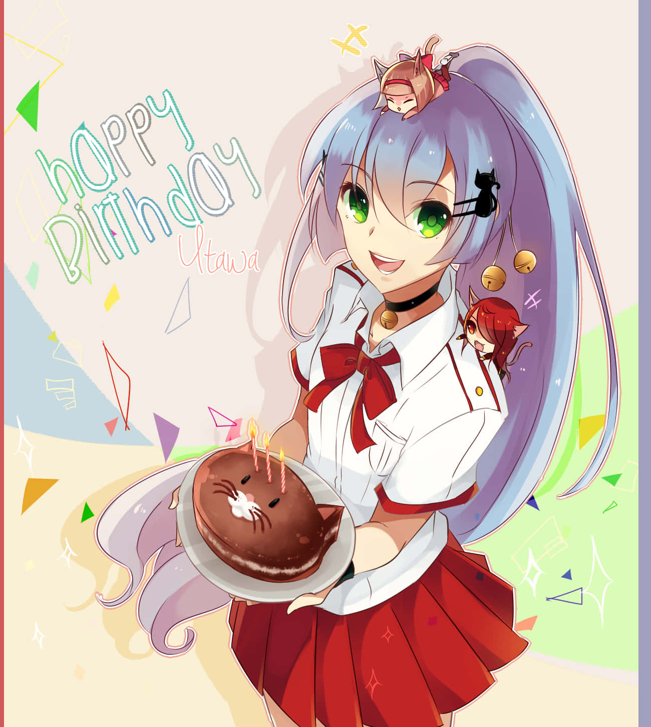 Celebrate Good Times And Make Magical Memories With This Happy Birthday Anime Wallpaper Background