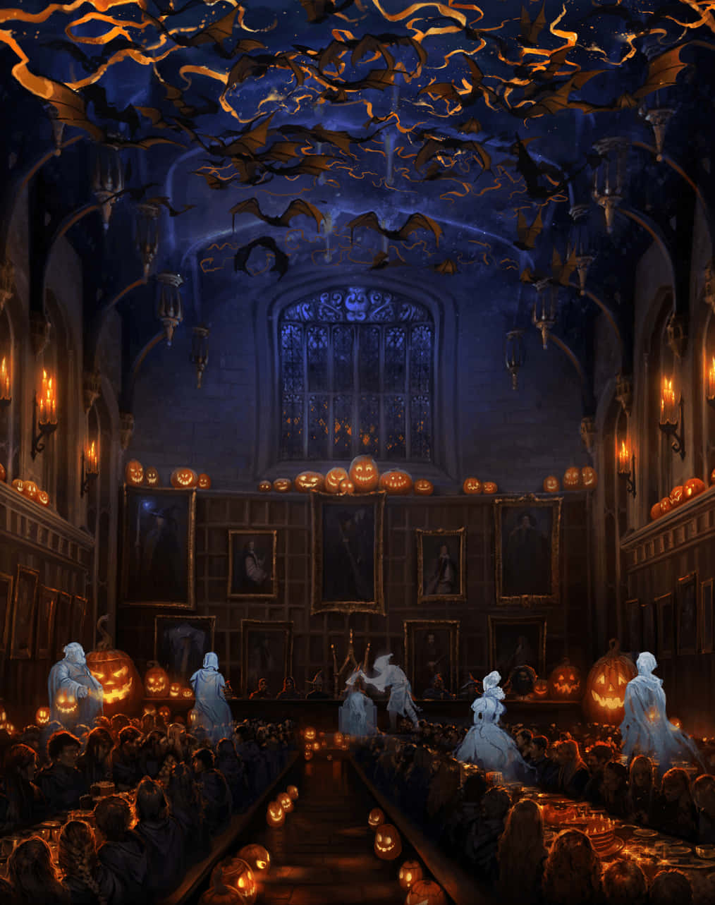 Celebrate Halloween With A Harry Potter Theme Background