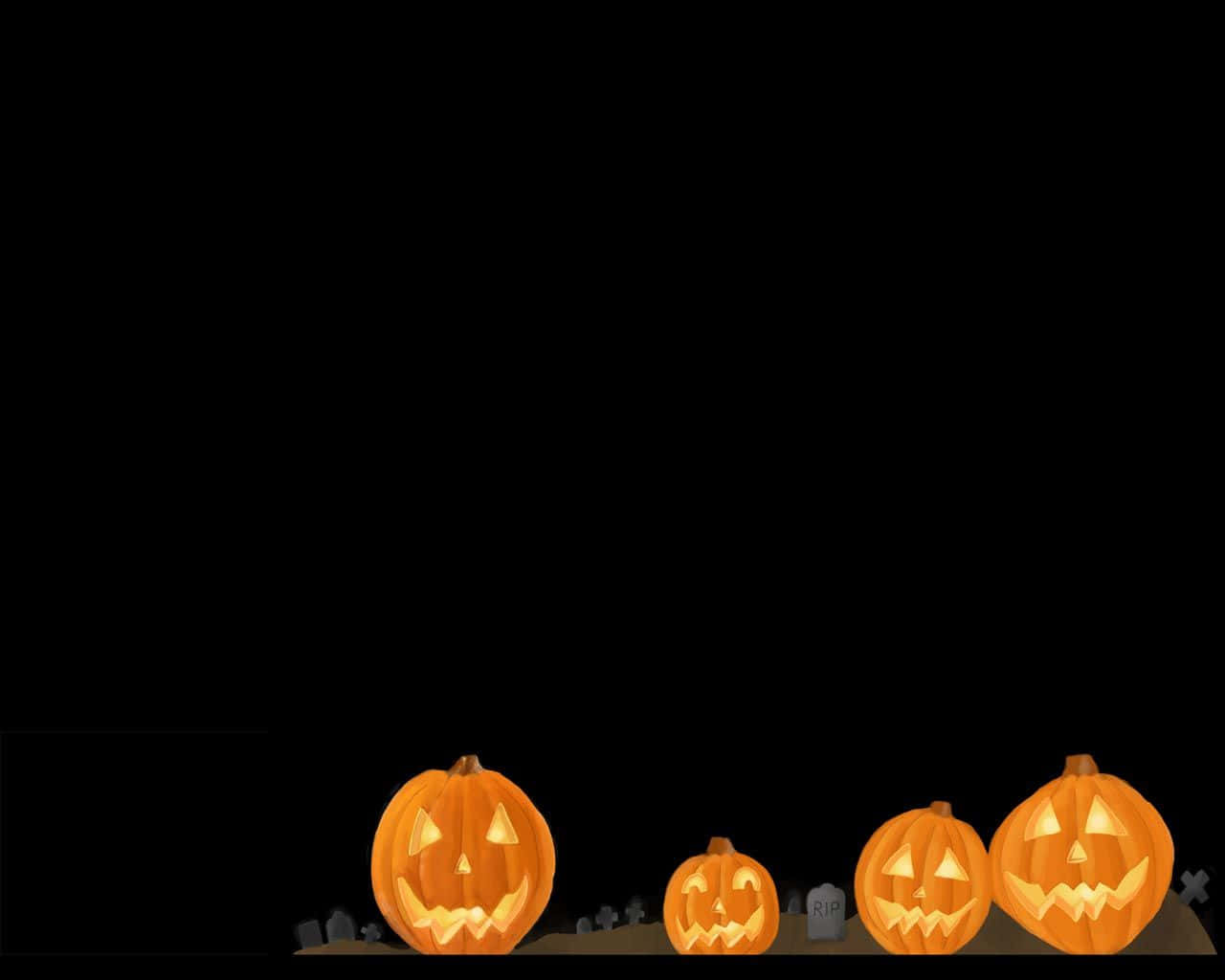 Celebrate Halloween With A Minimalist Touch Background