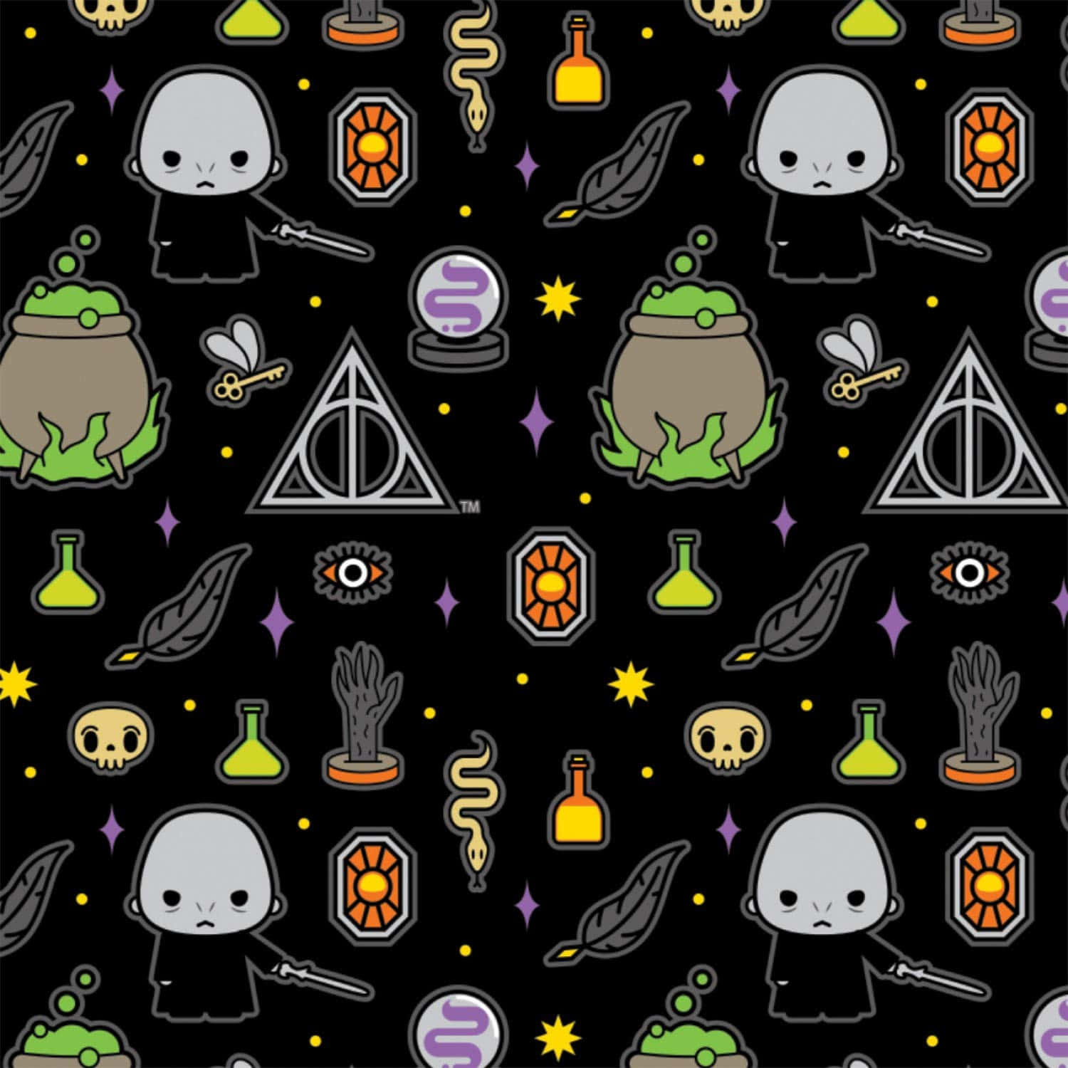 Celebrate Halloween With Hogwarts Magic Background