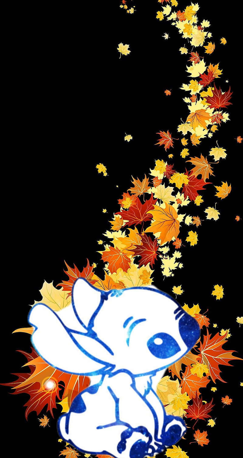 Celebrate Halloween With Lilo And Stitch! Background