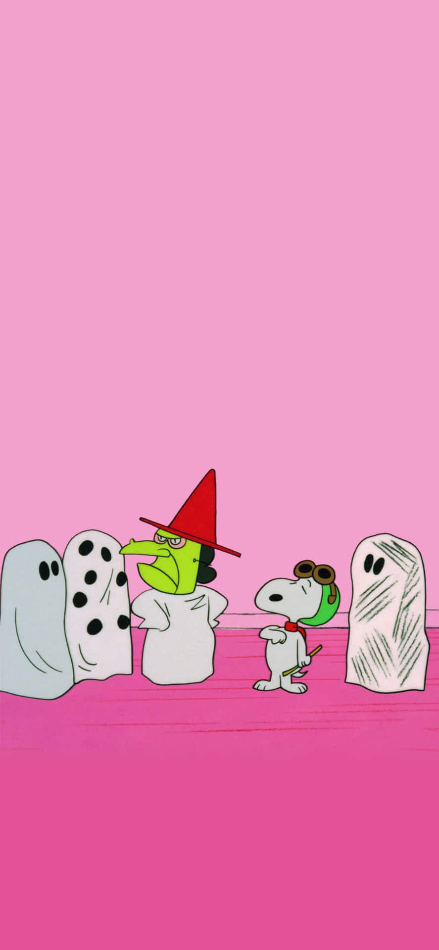 Celebrate Halloween With Peanuts! Background