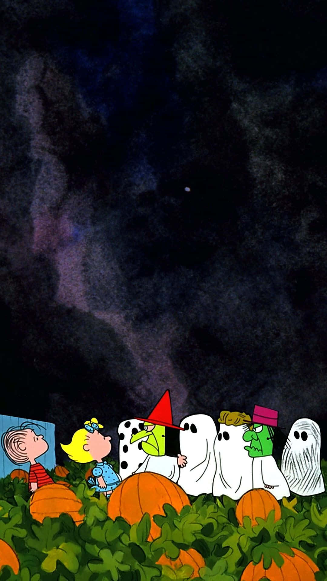 Celebrate Halloween With The Peanuts Gang! Background