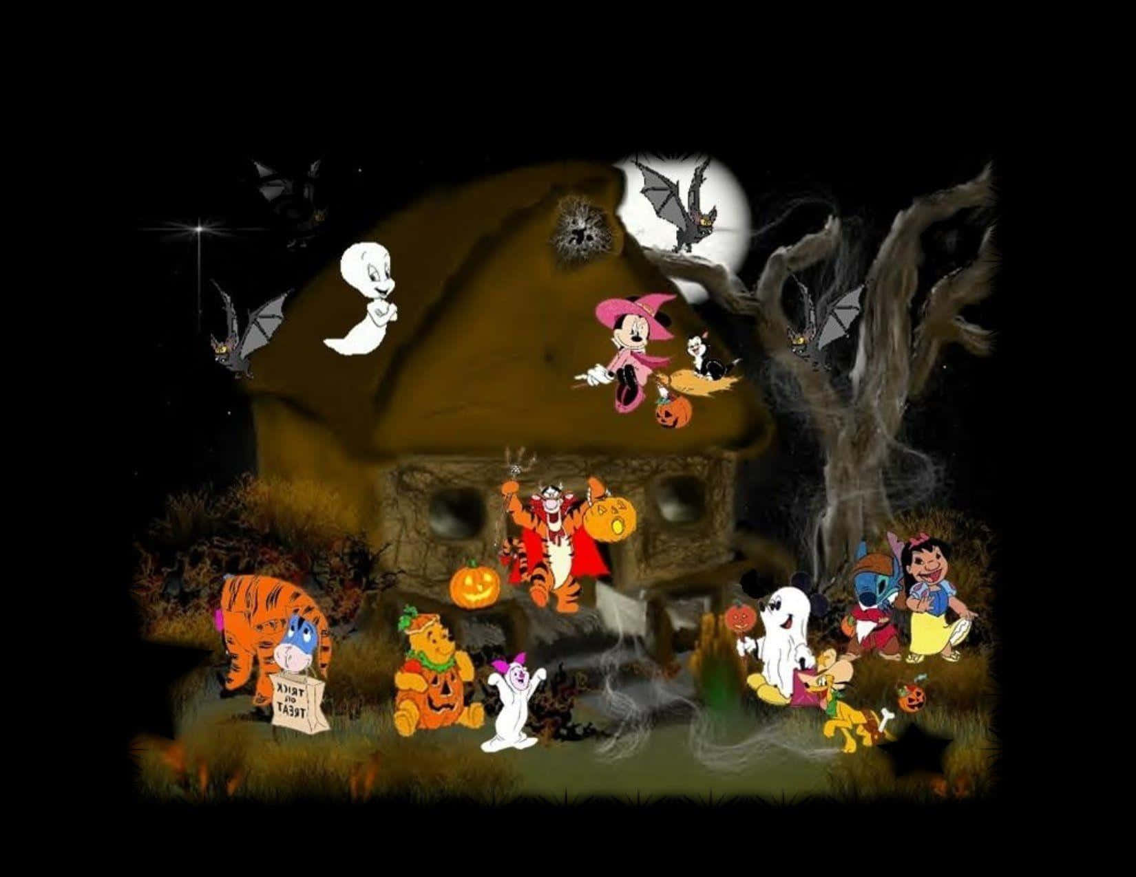Celebrate Halloween With The Peanuts Gang! Background