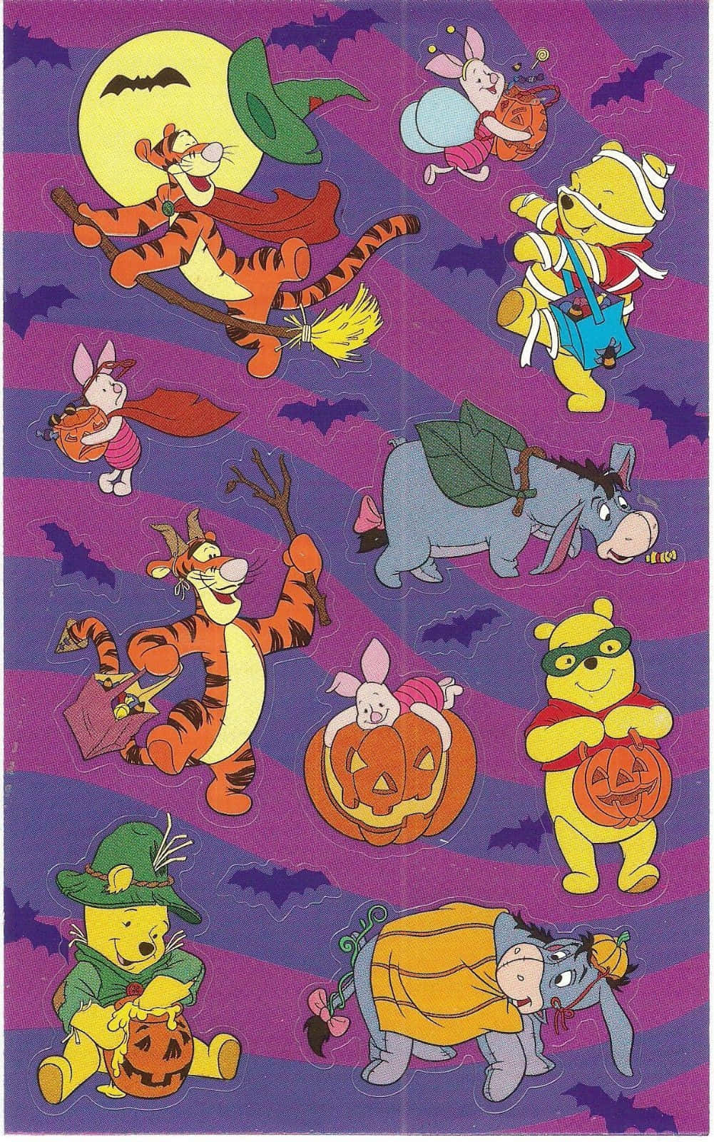 ____ Celebrate Halloween With Winnie The Pooh And His Friends! Background