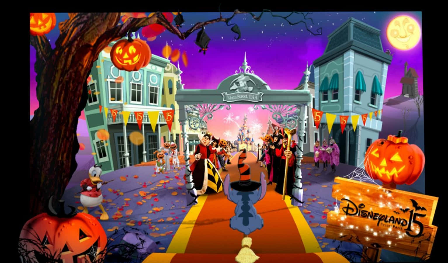 Celebrate Halloween With Your Favorite Alien! Background