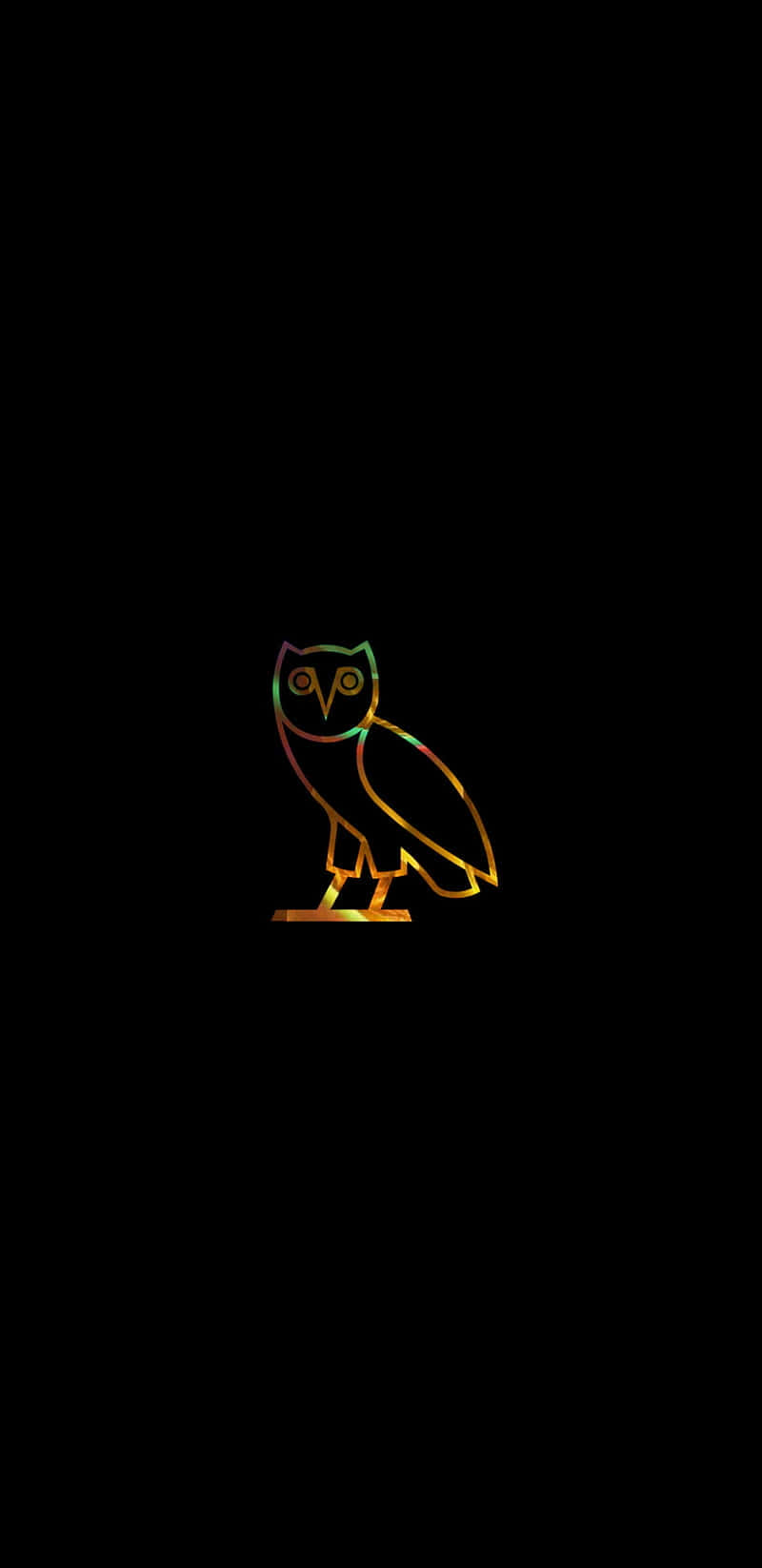 Celebrate Hip-hop Artist And Producer Drake With This Exclusive Ovo Owl Iphone Wallpaper Background