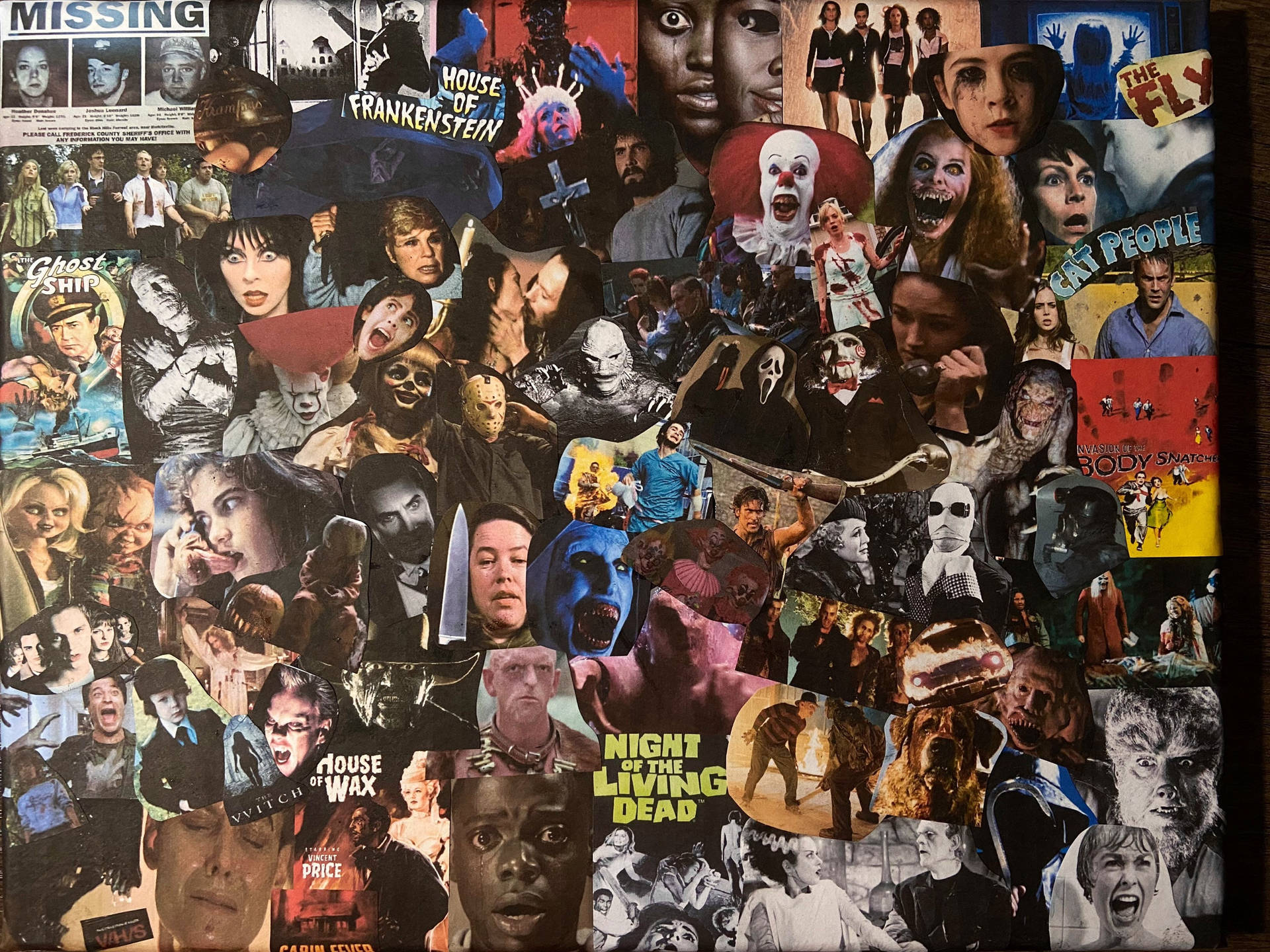 Celebrate Horror - An Awe-inspiring Movie Collage Background