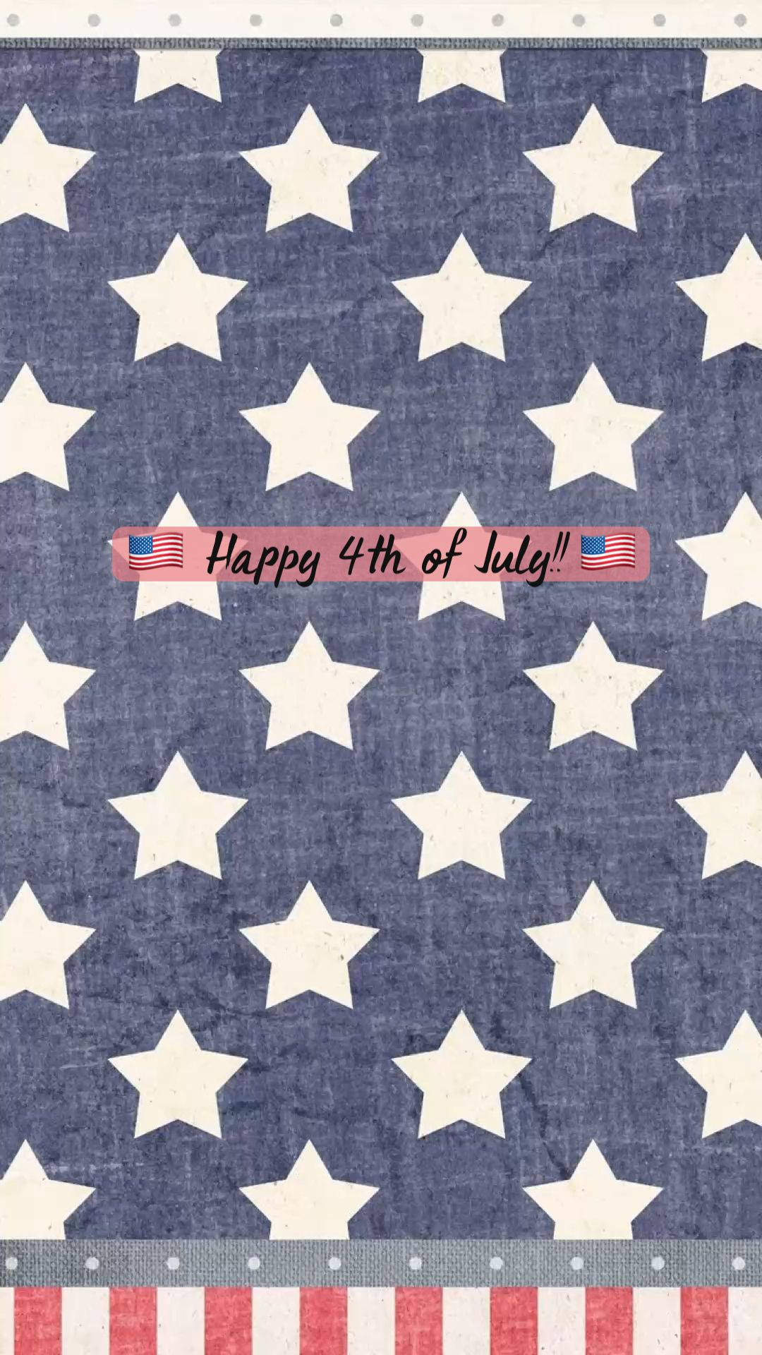 Celebrate Independence And Freedom With A Fourth Of July Fireworks Display Background