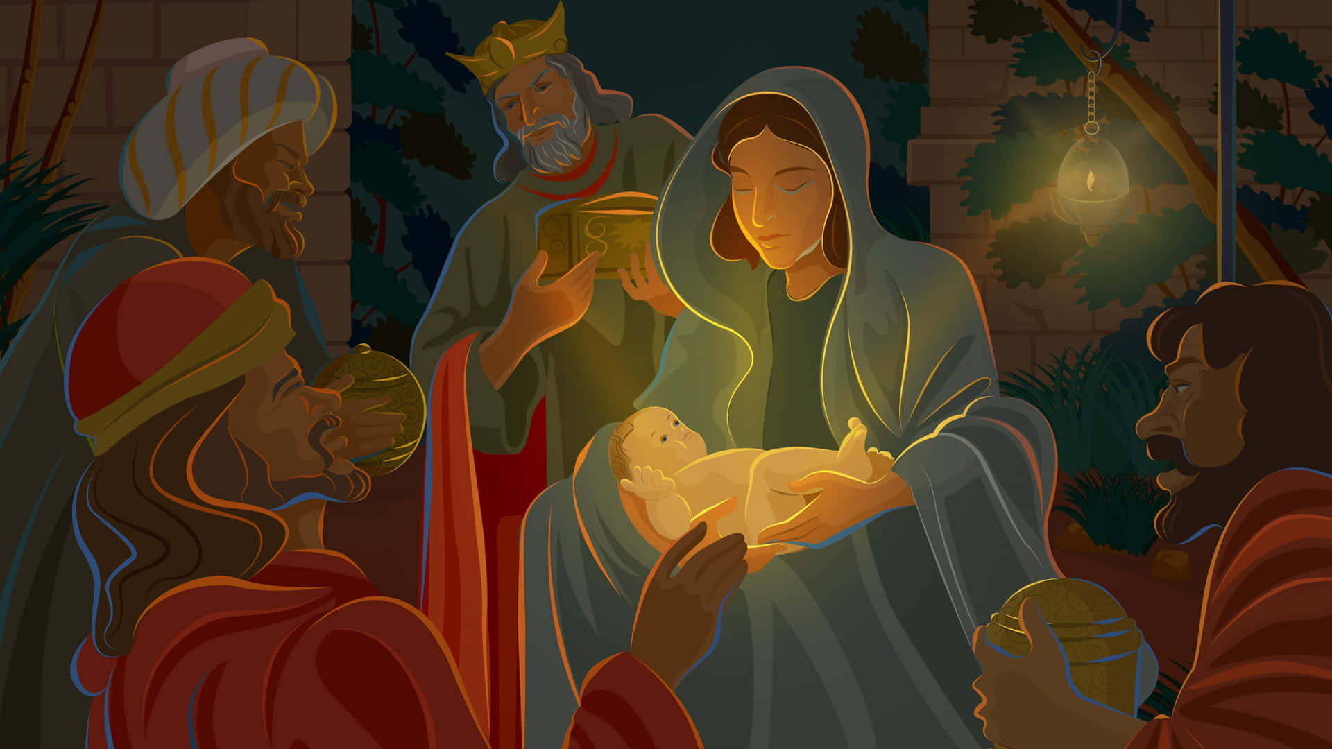 Celebrate Jesus' Birth This Christmas! Background