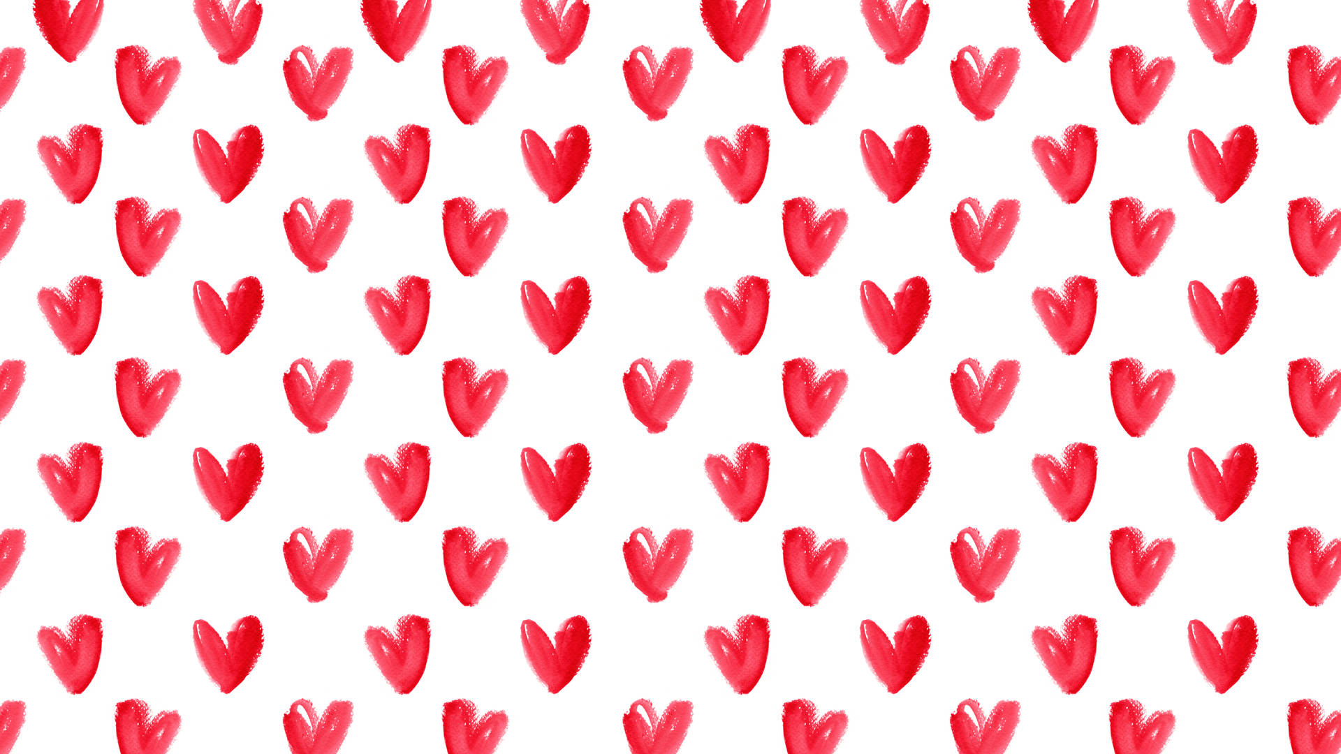 Celebrate Love In February With Hand Drawn Hearts Background