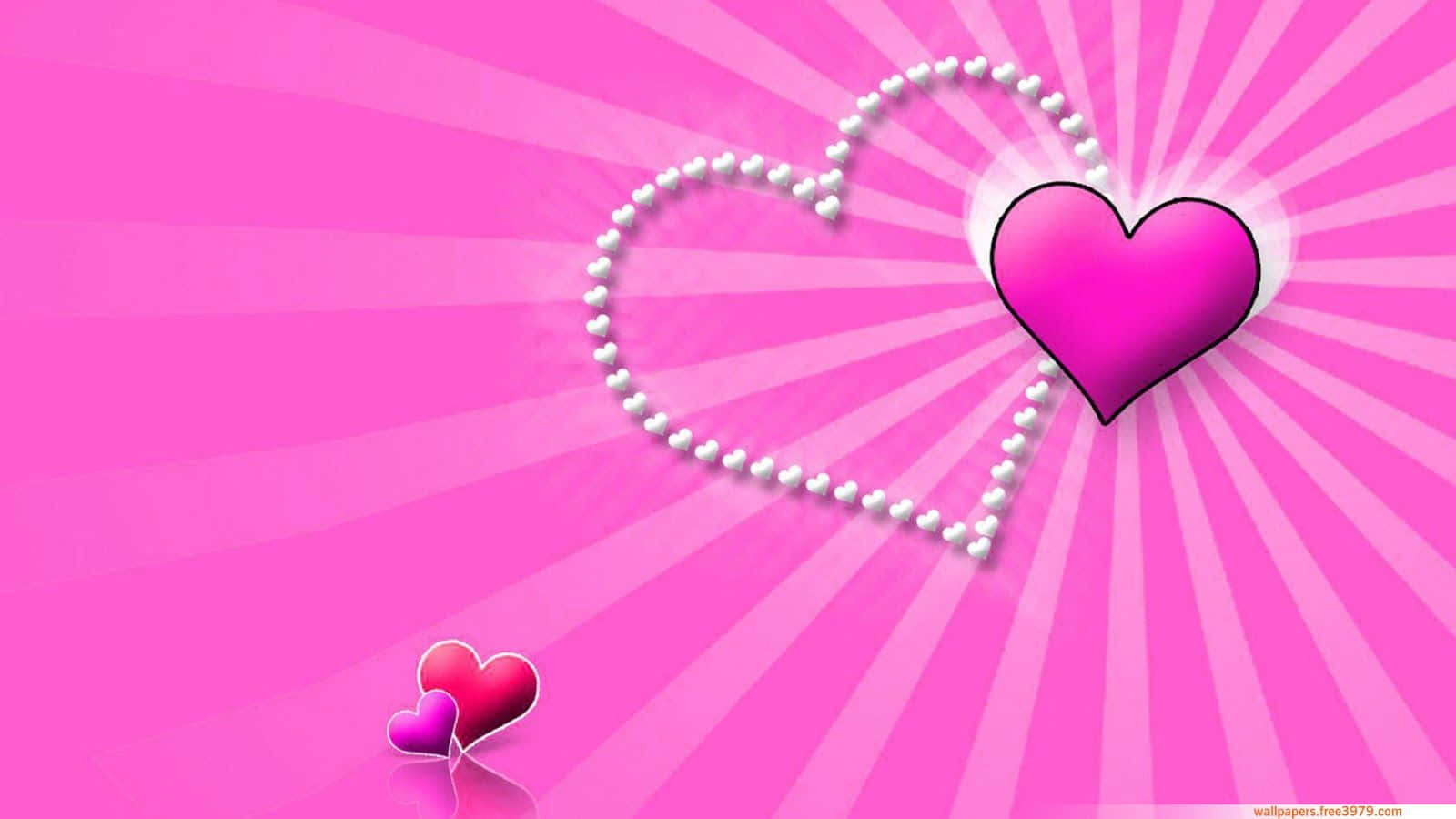 Celebrate Love With A Pink Valentine Day Full Of Magical Experiences Background
