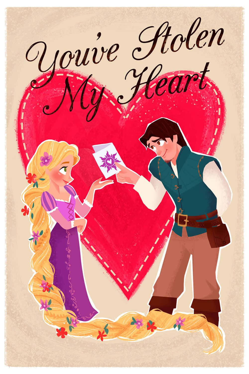 Celebrate Love With Disney Characters This Valentine's Day Background