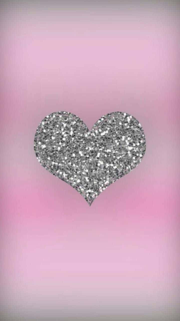 Celebrate Love With These Sparkly Pink Hearts