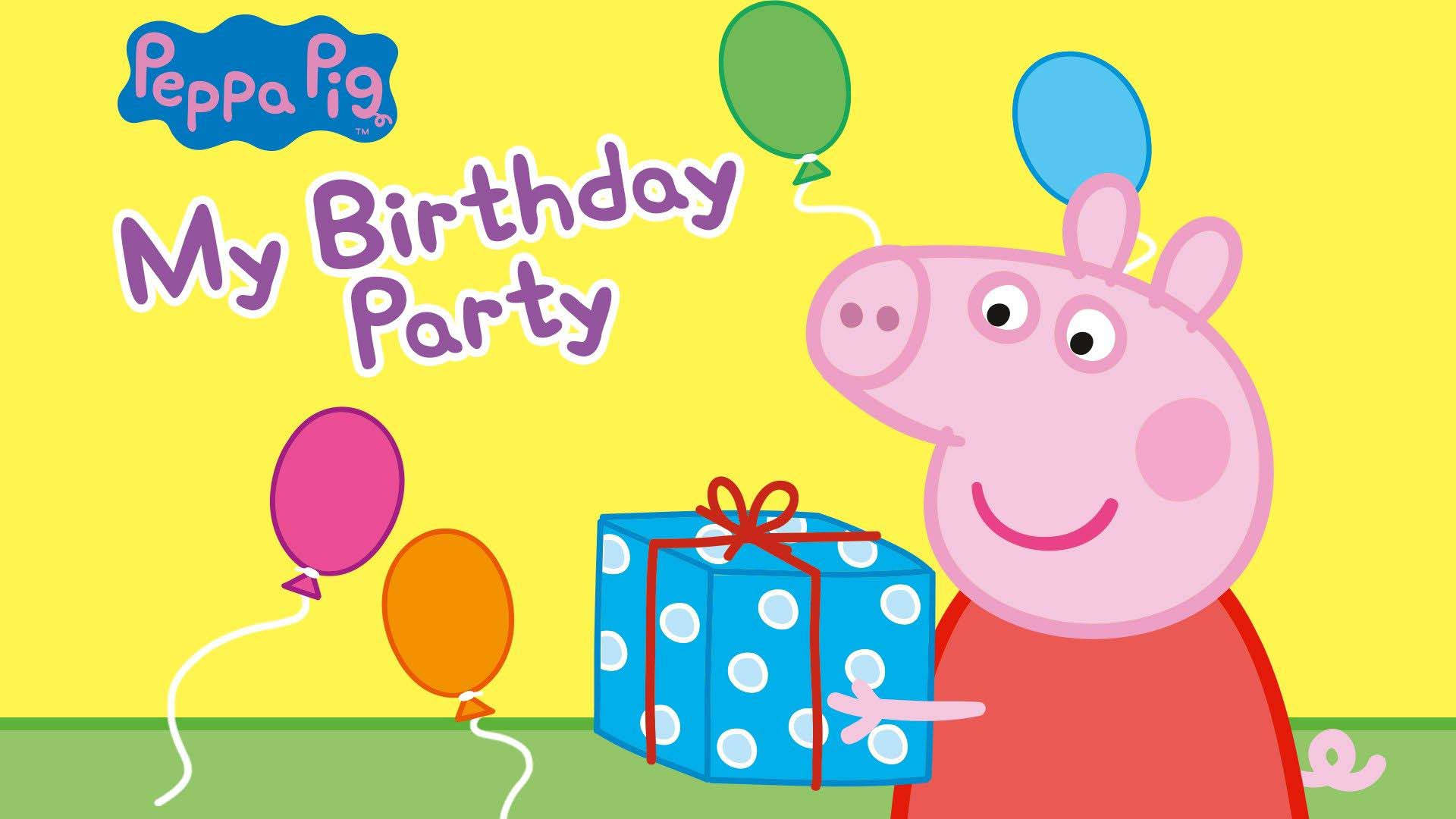 Celebrate Peppa Pig's Birthday! Background