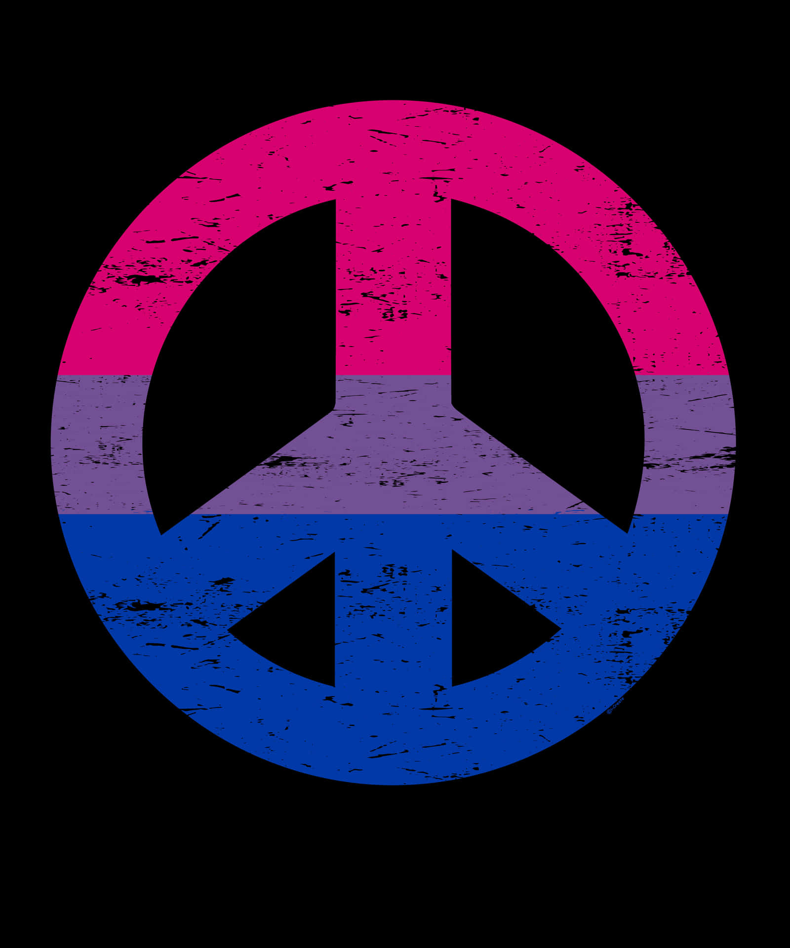 Celebrate Pride And Equality With The Bi Flag Background