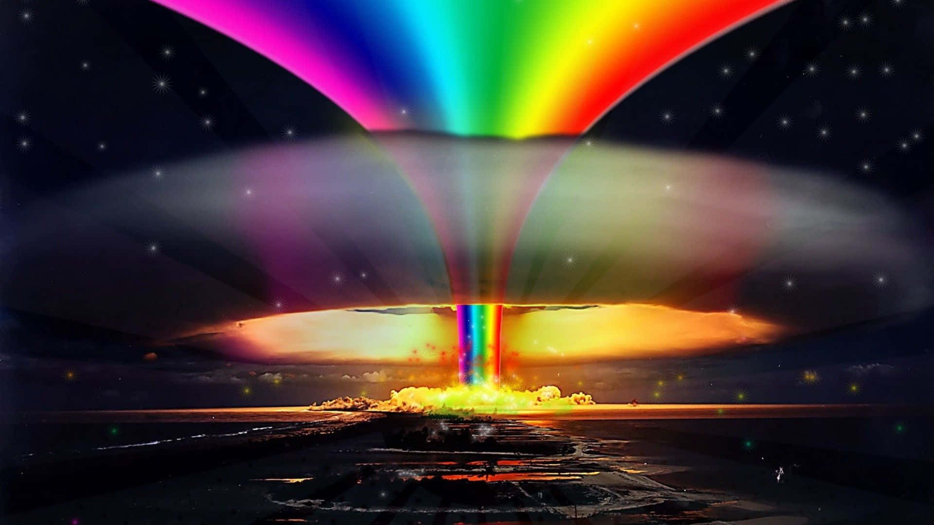 Celebrate Pride With Pride Aesthetic Background