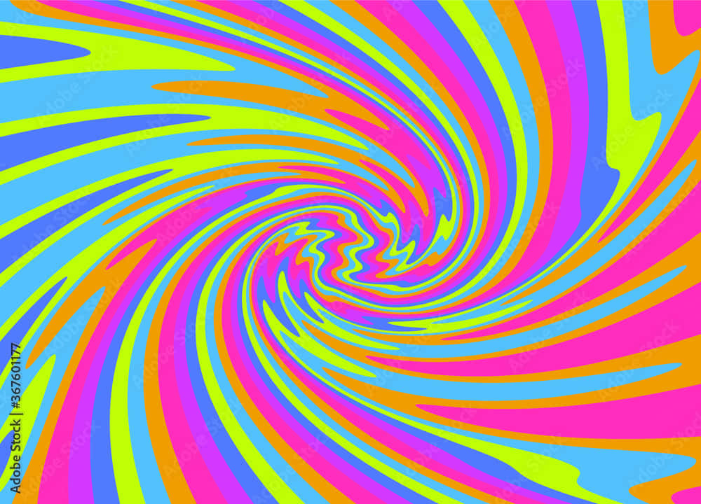 Celebrate Psychedelic Fun In The 1960s Background