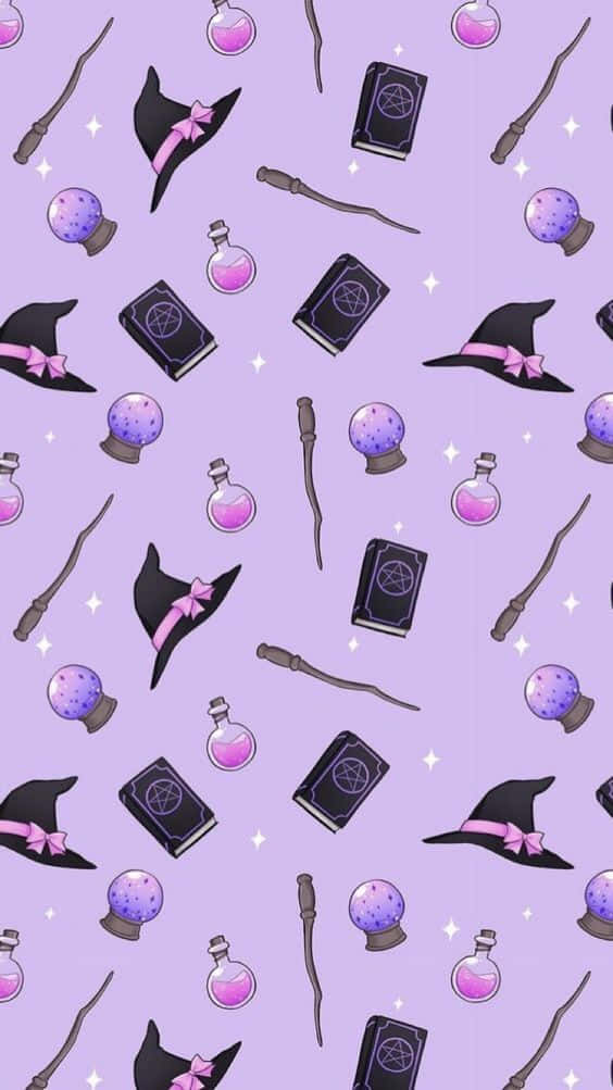 Celebrate Purple Halloween With Vibrancy And Style! Background