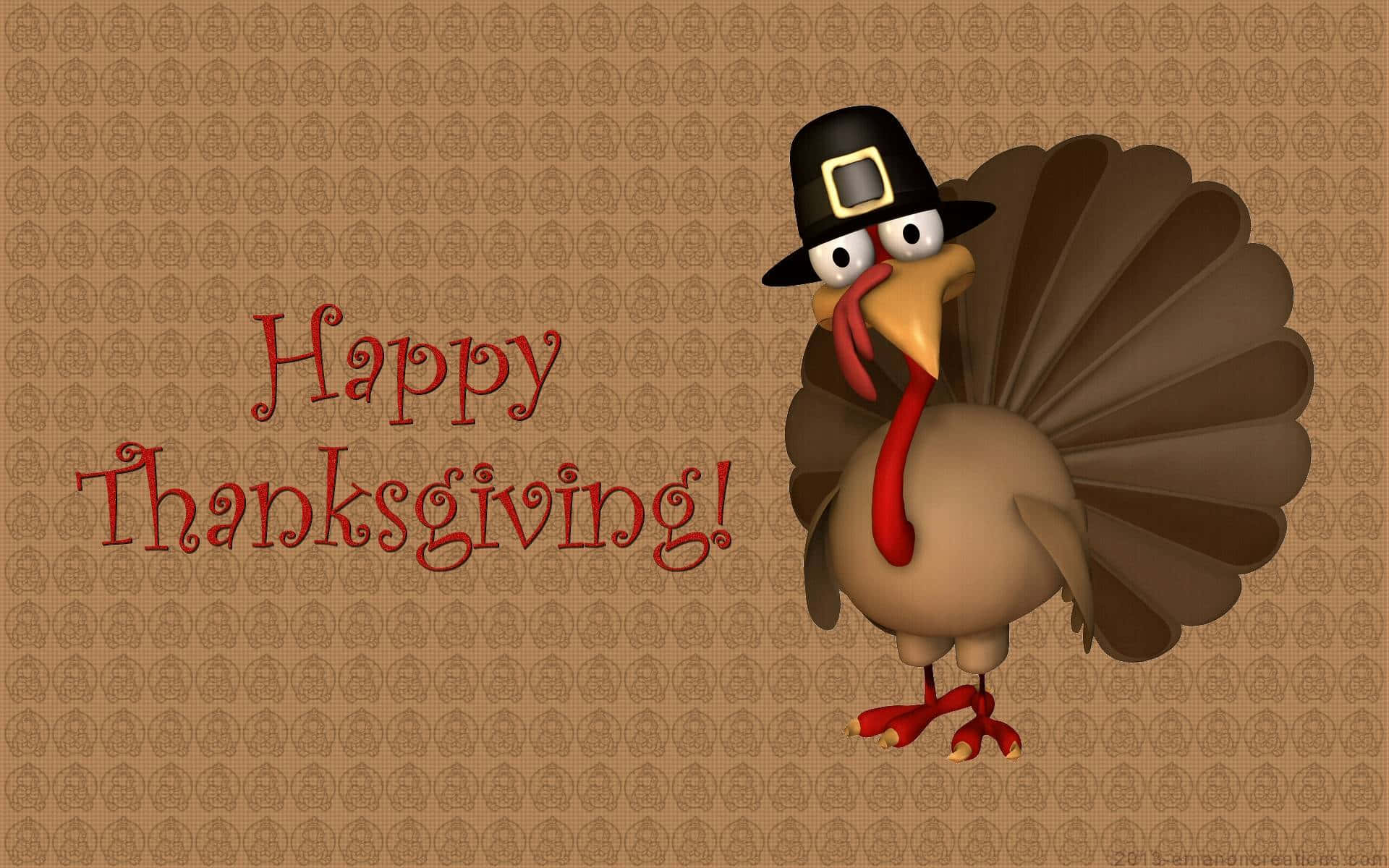 Celebrate Thanksgiving With Family And Friends Background